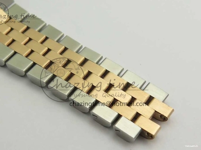 Jubilee RG Dial RG GMF SS 904 Wrapped on RG A2836 Roman Bracelet SS 36mm DateJust Wrapped 116231 0323